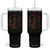 No Kings in America Tumbler With Handle Skull Crown Nope Kings TS10 One Size: 40 oz Black Print Your Wear