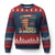 No Kings in America Ugly Christmas Sweater Vintage Old American Flag Patriotic 1776 We The People TS10 Navy Red Print Your Wear