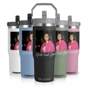 Y'all Need Jesus Funny Girls Meme Saying Christian Humor Flip Straw Tumbler
