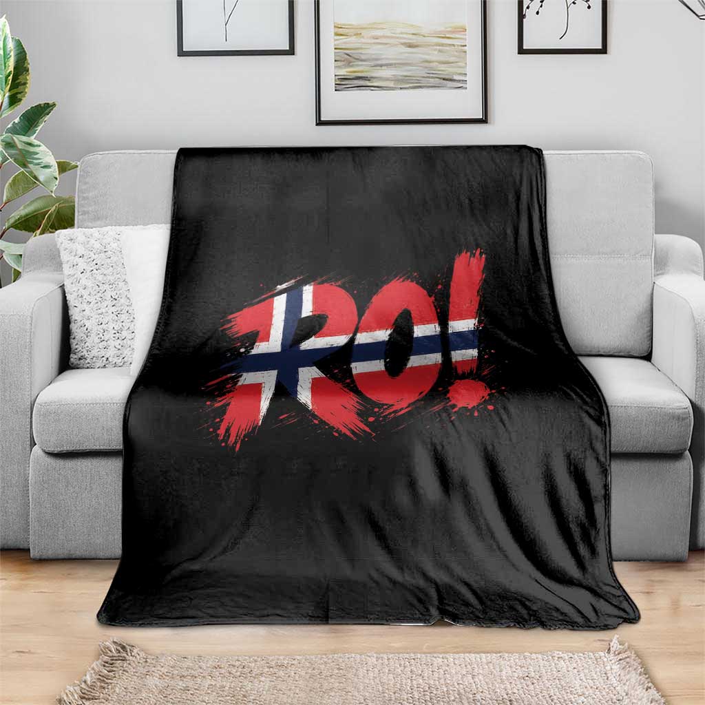 Ro Norway Viking Norwegian Flag Nordic Pride Throw Blanket TS10 Print Your Wear