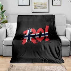 Ro Norway Viking Norwegian Flag Nordic Pride Throw Blanket TS10 Print Your Wear