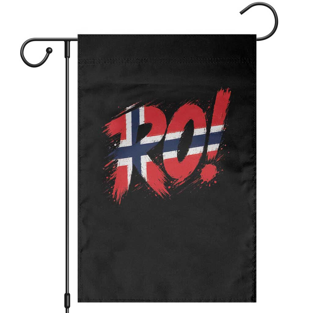 Ro Norway Viking Norwegian Flag Nordic Pride Garden Flag TS10 Black Print Your Wear