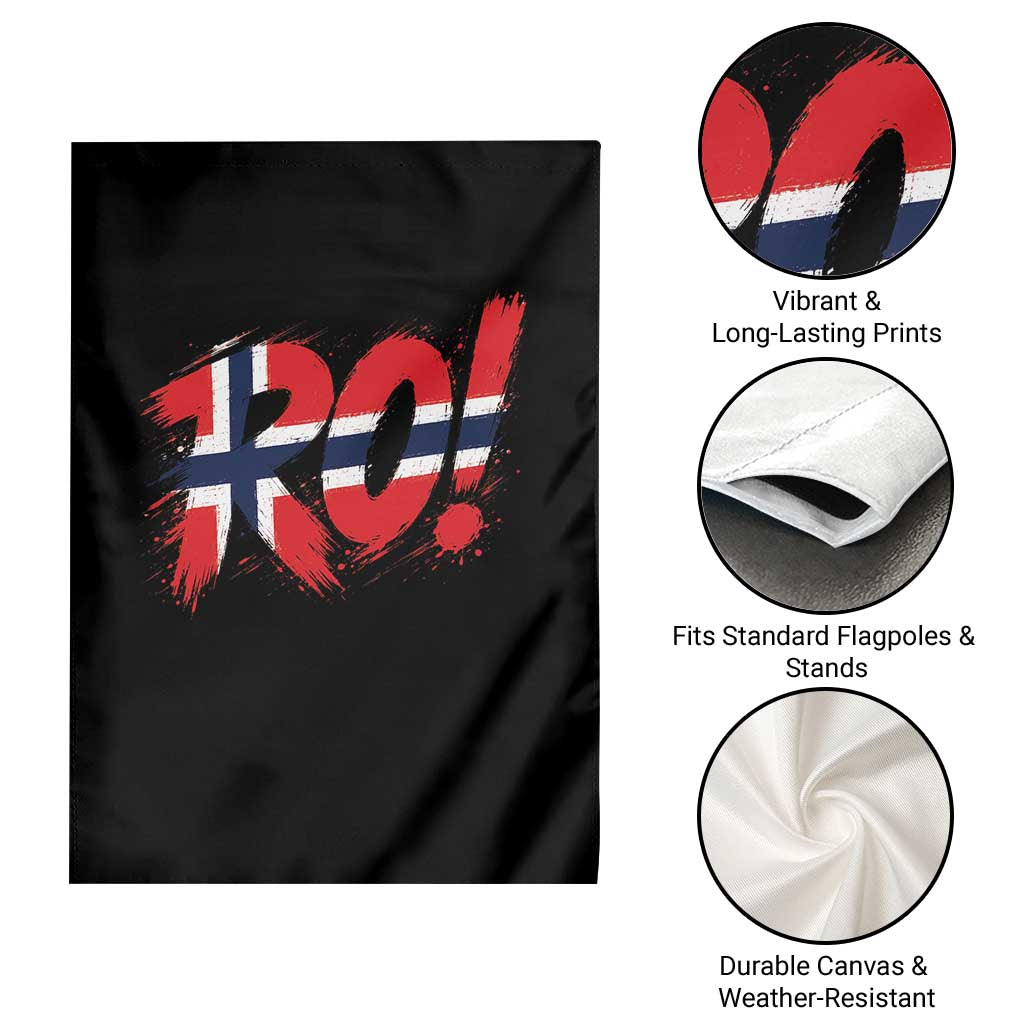 Ro Norway Viking Norwegian Flag Nordic Pride Garden Flag TS10 Print Your Wear
