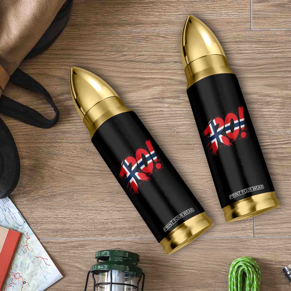 Ro Norway Viking Norwegian Flag Nordic Pride Bullet Tumbler TS10 Print Your Wear