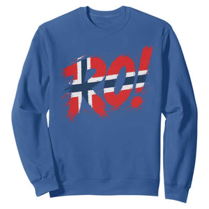 Ro Norway Viking Norwegian Flag Nordic Pride Sweatshirt