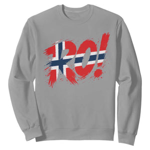 Ro Norway Viking Norwegian Flag Nordic Pride Sweatshirt