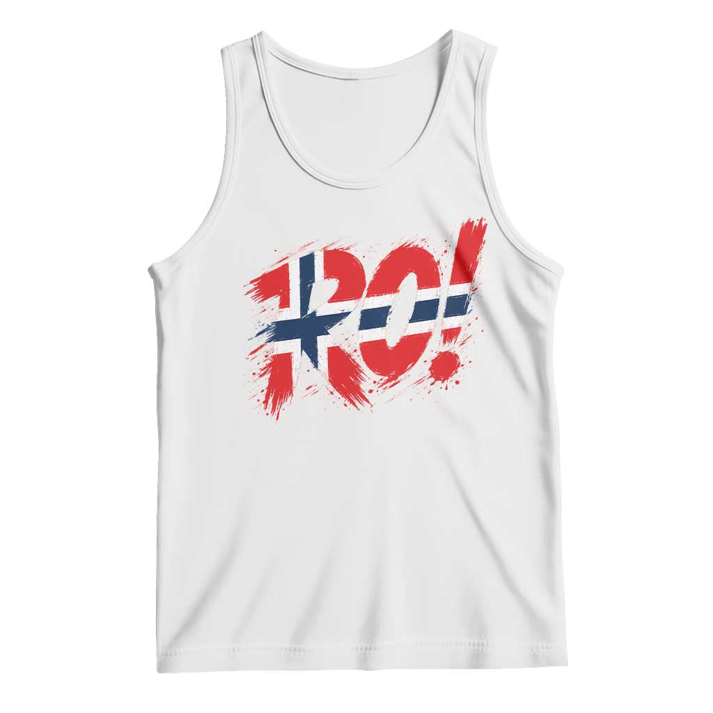 Ro Norway Viking Norwegian Flag Nordic Pride Tank Top