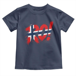 Ro Norway Viking Norwegian Flag Nordic Pride Toddler T Shirt