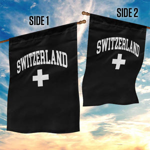 Switzerland Flag Vintage Garden Flag Swiss Retro Vintage TS10 Print Your Wear