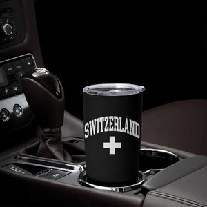 Switzerland Flag Vintage Tumbler Cup Swiss Retro Vintage TS10 Print Your Wear