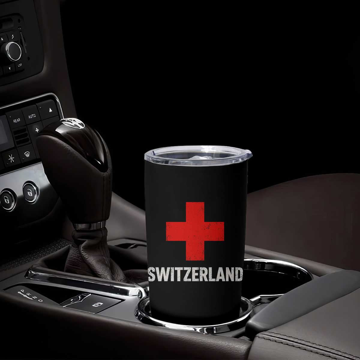 Vintage Retro Switzerland Fan Tumbler Cup Swiss Cross Flag TS10 Print Your Wear