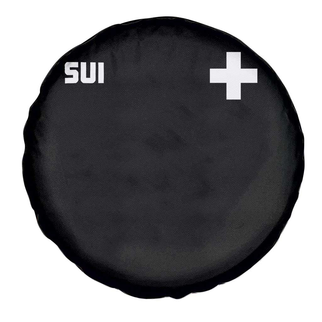 Switzerland Spare Tire Cover Retro Swiss Flag TS10 Print Your Wear