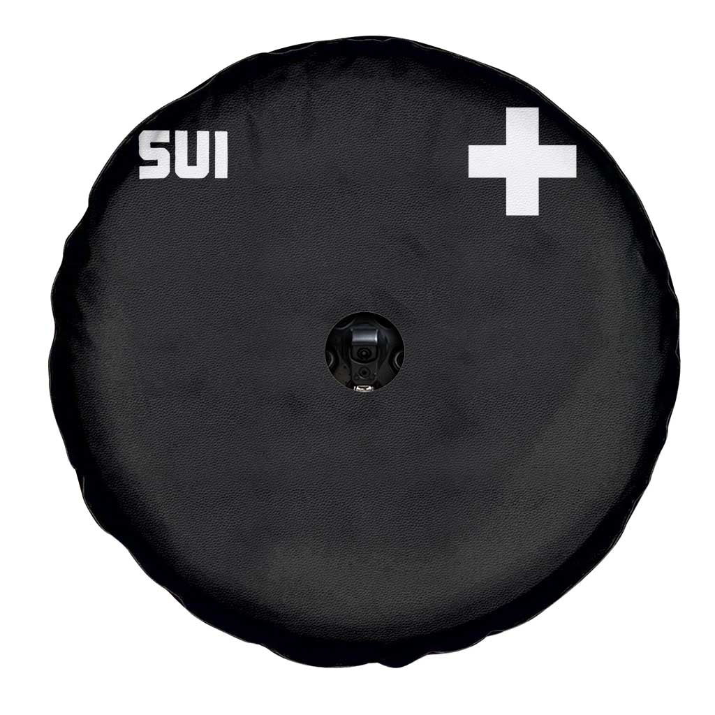 Switzerland Spare Tire Cover Retro Swiss Flag TS10 Print Your Wear