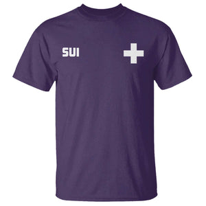 Switzerland T Shirt Retro Swiss Flag