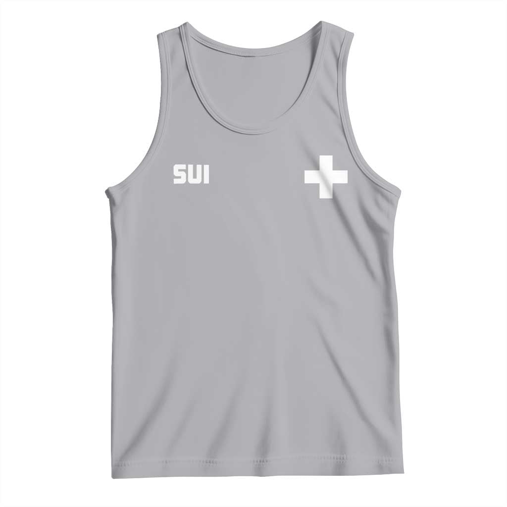 Switzerland Tank Top Retro Swiss Flag