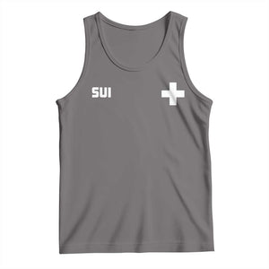 Switzerland Tank Top Retro Swiss Flag