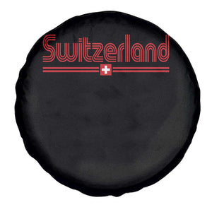 Switzerland Fan Retro Vintage Flag Spare Tire Cover TS10 Print Your Wear