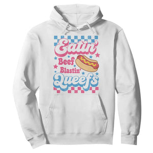 Hotdog Eatin Beef Blastin Queefs Inappropriate Hoodie Retro Groovy Hotdog Meme Funny Cringe Offensive Humor