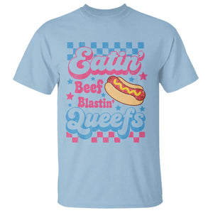 Hotdog Eatin Beef Blastin Queefs Inappropriate T Shirt Retro Groovy Hotdog Meme Funny Cringe Offensive Humor