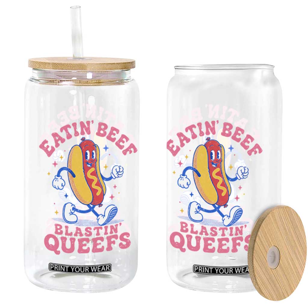 Hotdog Eatin Beef Blastin Queefs Inappropriate Glass Can Funny Cringe Offensive Humor