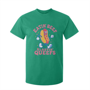 Hotdog Eatin Beef Blastin Queefs Inappropriate T Shirt For Kid Funny Cringe Offensive Humor