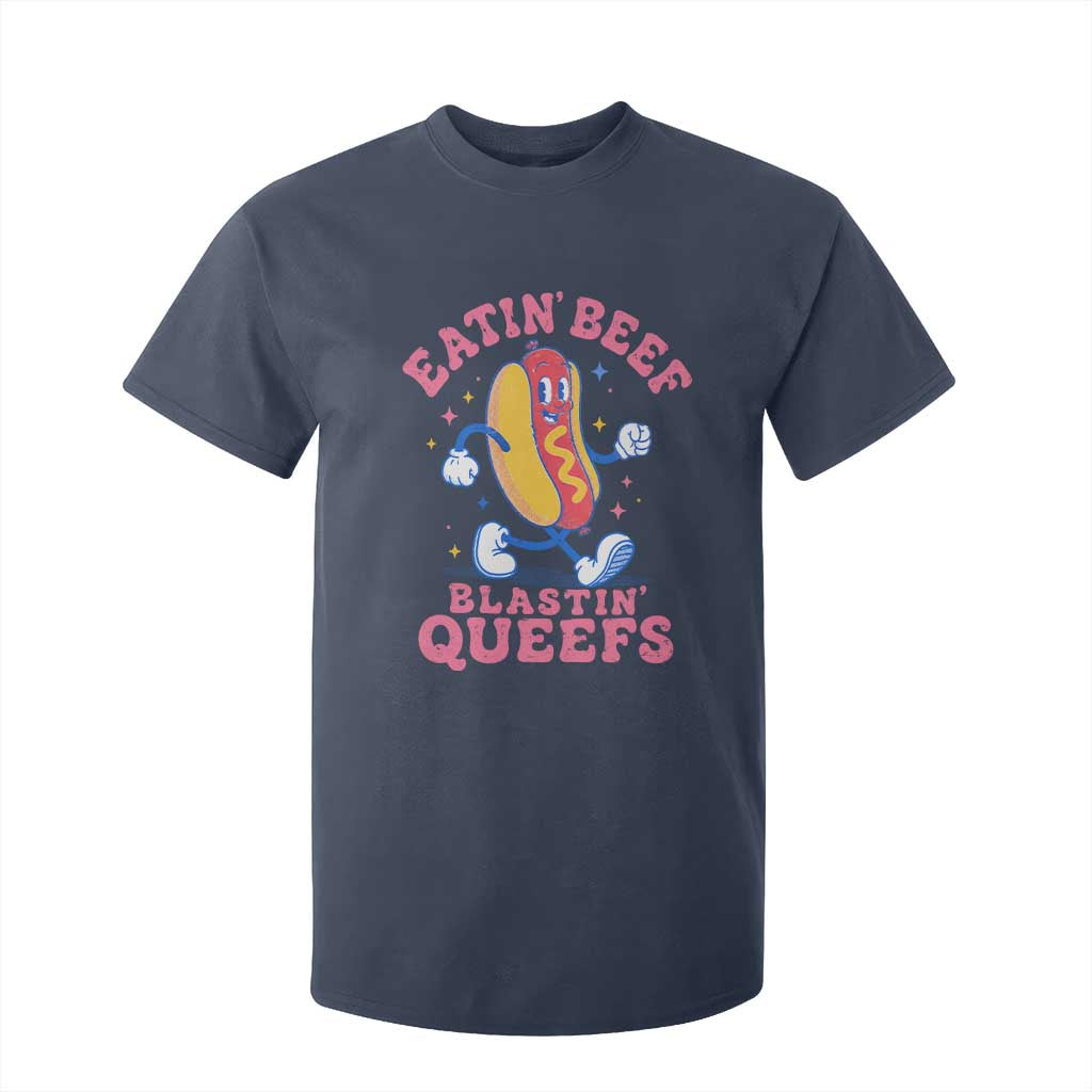Hotdog Eatin Beef Blastin Queefs Inappropriate T Shirt For Kid Funny Cringe Offensive Humor