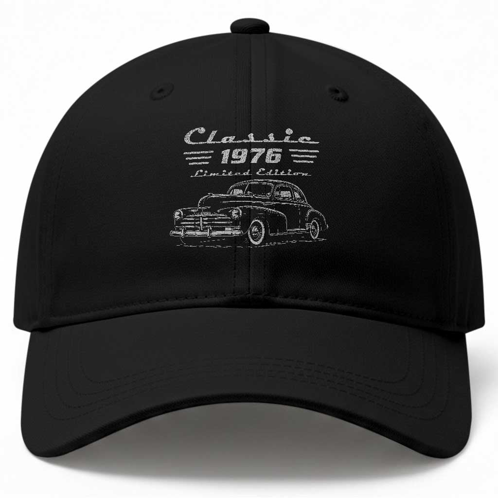 50th Birthday Baseball Cap Vintage Retro Car Classic 1976 50 Year Old Gift TS10 Print Your Wear