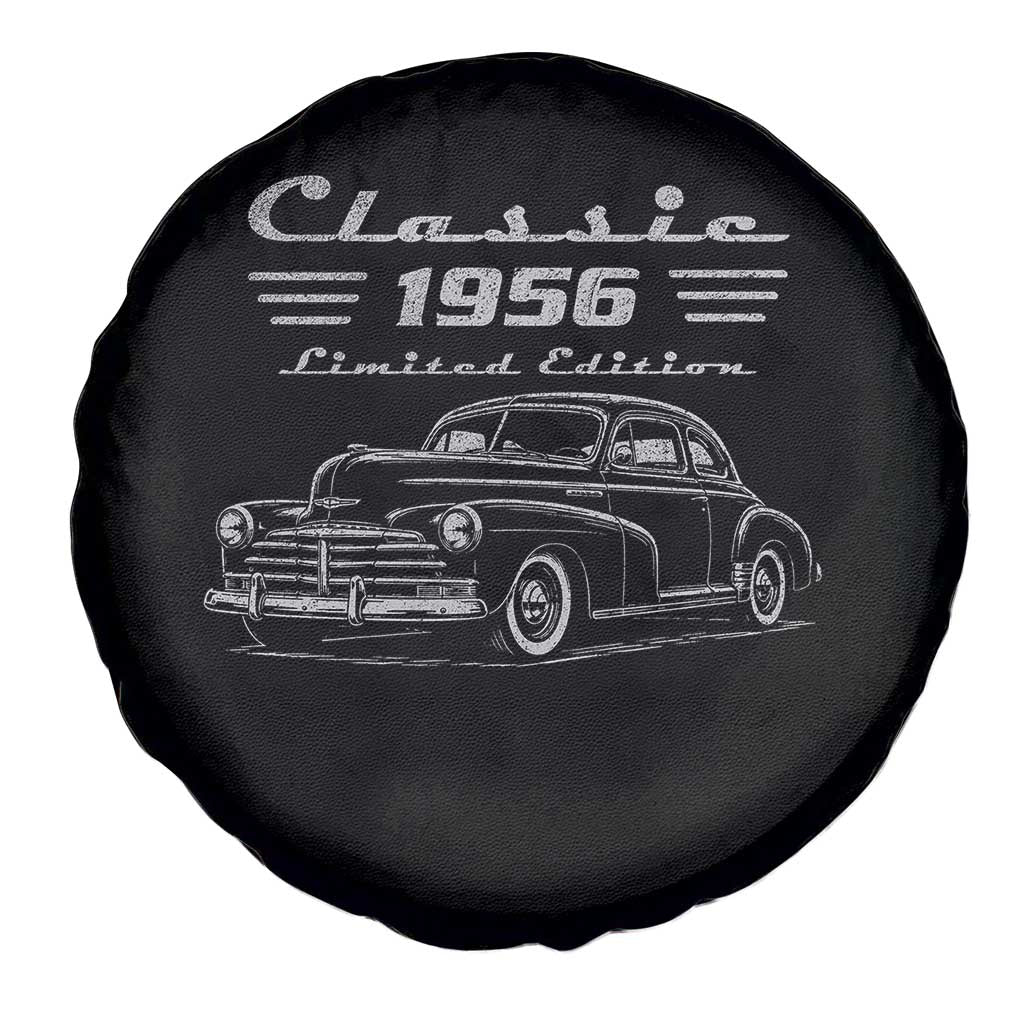 70th Birthday Spare Tire Cover Vintage Retro Car Classic 1956 70 Year Old Gift