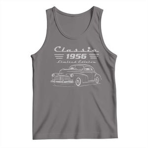 70th Birthday Tank Top Vintage Retro Car Classic 1956 70 Year Old Gift
