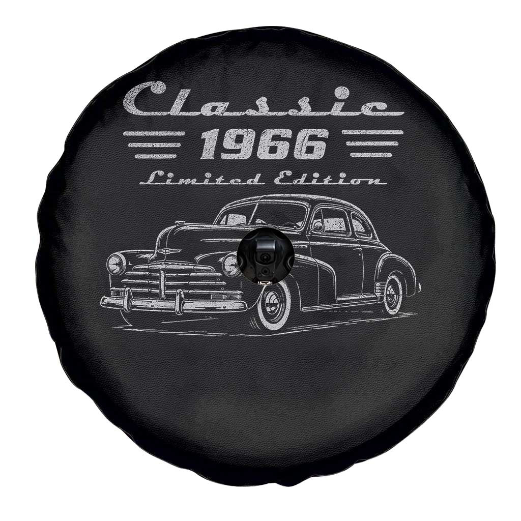 60th Birthday Spare Tire Cover Vintage Retro Car Classic 1966 60 Year Old Gift