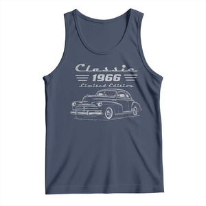 60th Birthday Tank Top Vintage Retro Car Classic 1966 60 Year Old Gift