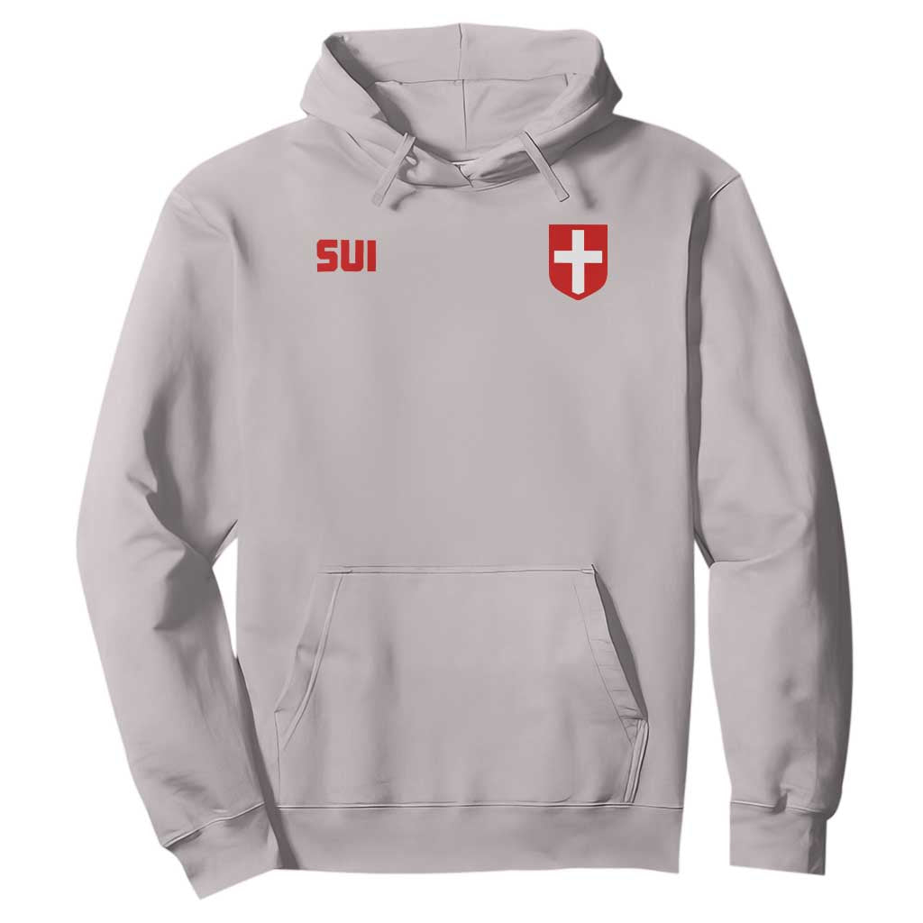 Switzerland Hoodie Vintage Retro Swiss Flag