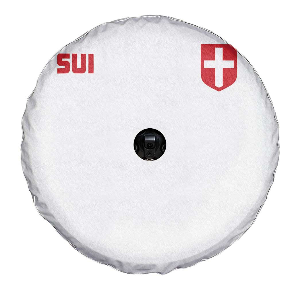 Switzerland Spare Tire Cover Vintage Retro Swiss Flag TS10 Print Your Wear