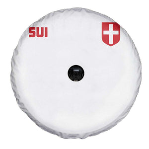 Switzerland Spare Tire Cover Vintage Retro Swiss Flag TS10 Print Your Wear