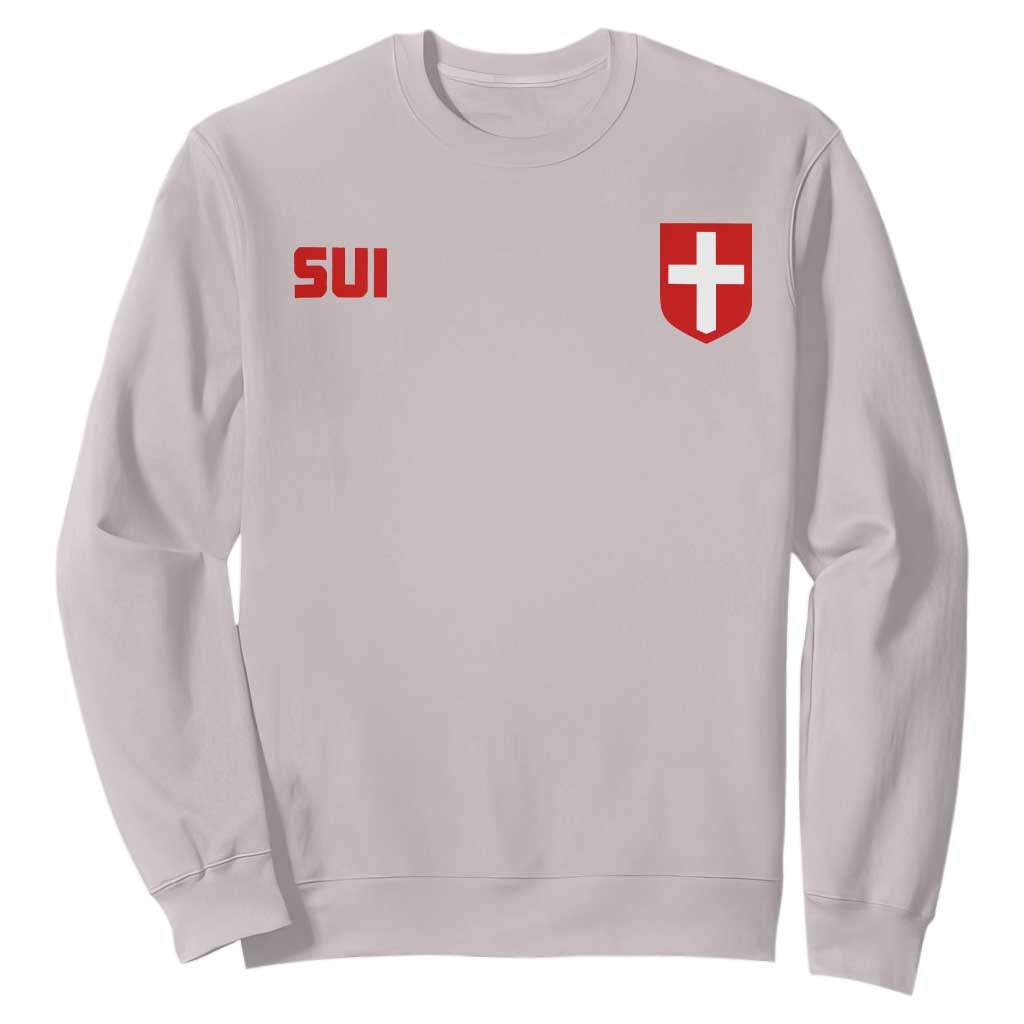 Switzerland Sweatshirt Vintage Retro Swiss Flag