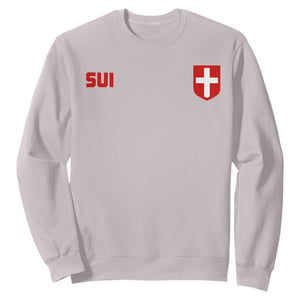 Switzerland Sweatshirt Vintage Retro Swiss Flag