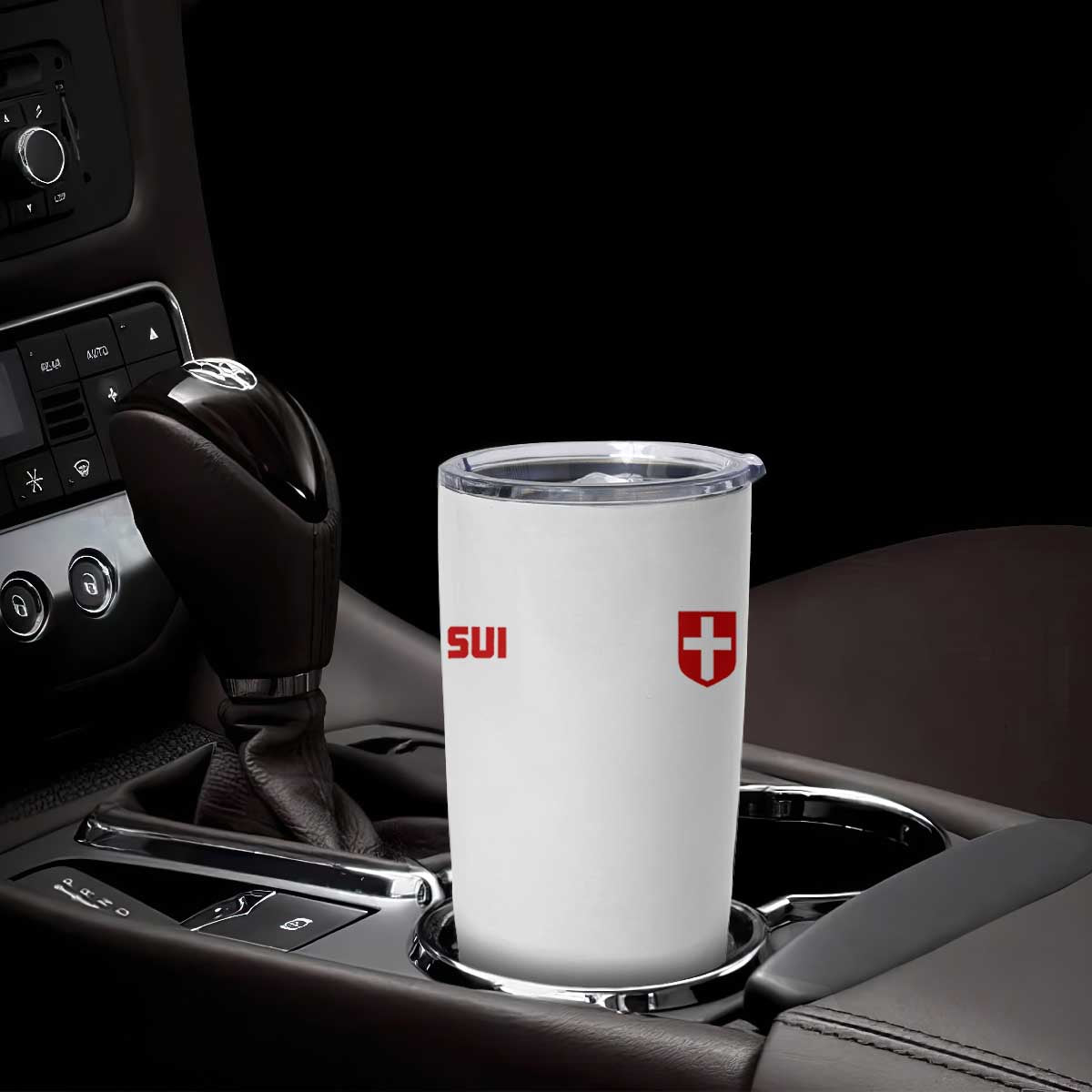 Switzerland Tumbler Cup Vintage Retro Swiss Flag TS10 Print Your Wear
