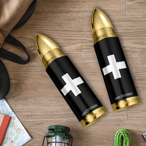Swiss Vintage Cross Flag Switzerland Bullet Tumbler TS10 Print Your Wear