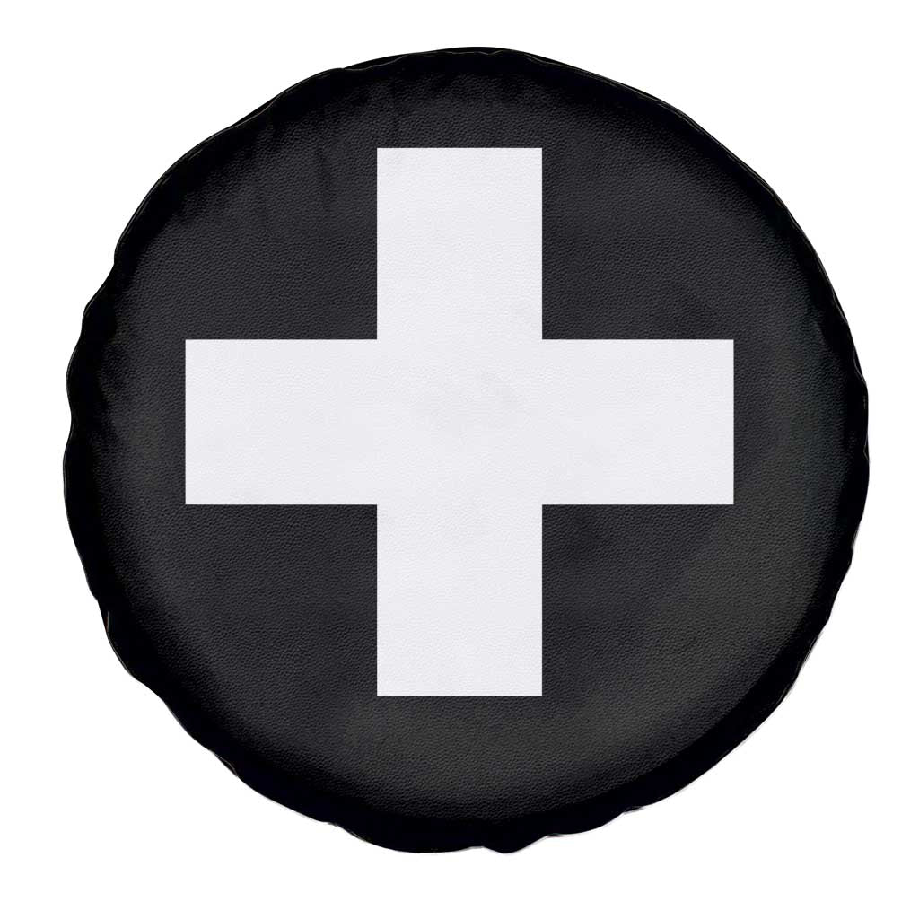Swiss Vintage Cross Flag Switzerland Spare Tire Cover TS10 Print Your Wear