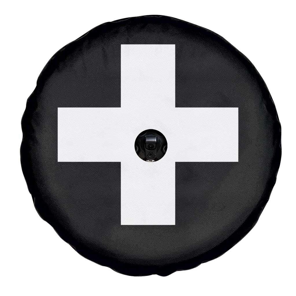 Swiss Vintage Cross Flag Switzerland Spare Tire Cover TS10 Print Your Wear