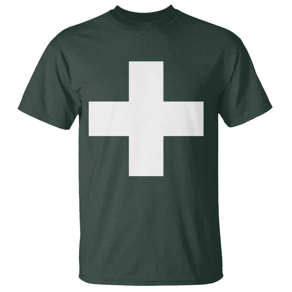 Swiss Vintage Cross Flag Switzerland T Shirt
