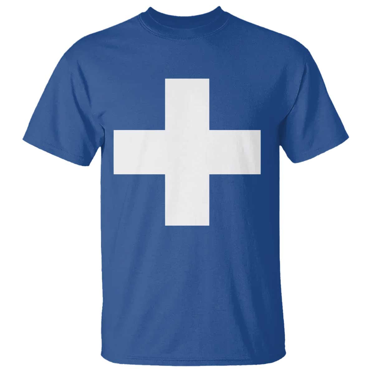Swiss Vintage Cross Flag Switzerland T Shirt