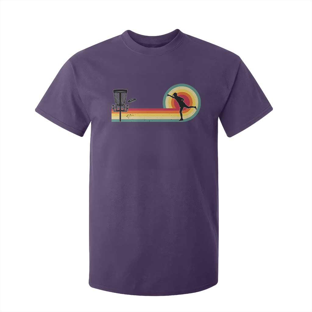 Disc Golf Retro T Shirt For Kid Vintage Frisbee Golf Player TS10 Purple Print Your Wear