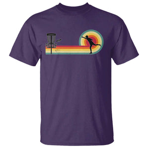 Disc Golf Retro T Shirt Vintage Frisbee Golf Player TS10 Purple Print Your Wear