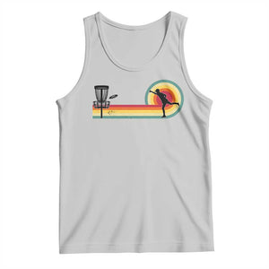 Disc Golf Retro Tank Top Vintage Frisbee Golf Player TS10 Ash Print Your Wear