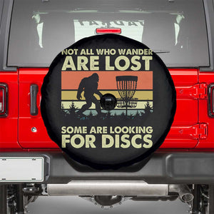 Funny Disc Golf Bigfoot Spare Tire Cover Vintage Sasquatch Sports Golfer Dad Frisbee TS10 Black Print Your Wear