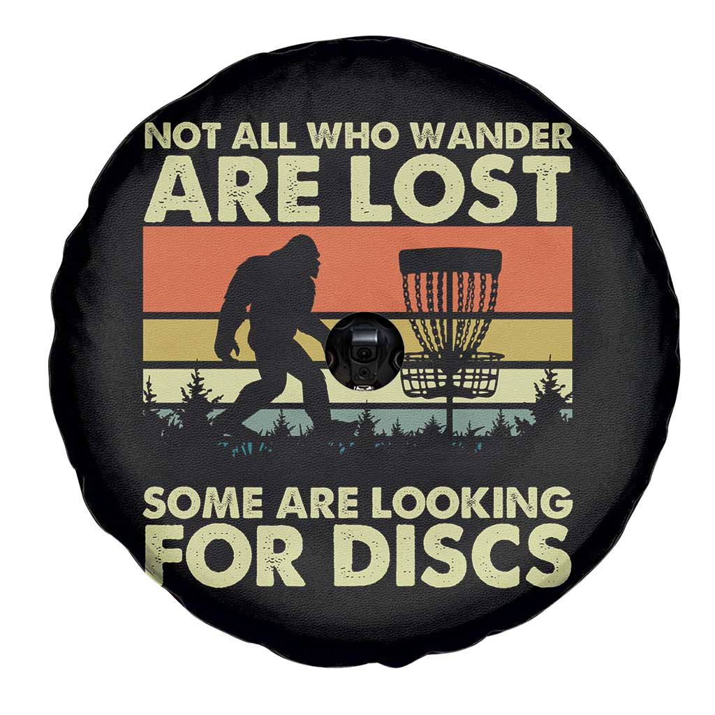 Funny Disc Golf Bigfoot Spare Tire Cover Vintage Sasquatch Sports Golfer Dad Frisbee TS10 Print Your Wear