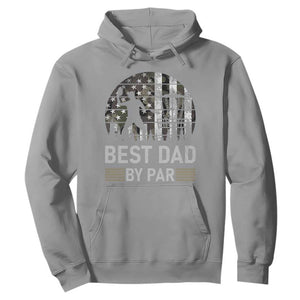 Disc Golf Best Dad By Par Hoodie Funny Sports Golfer Frisbee Camo American Flag TS10 Sport Gray Print Your Wear