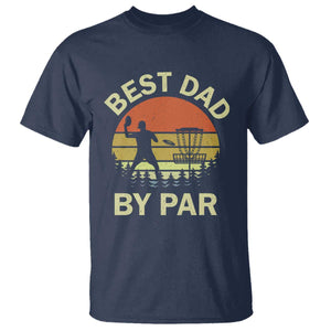 Best Dad By Par Disc Golf T Shirt American Camouflage FlaG TS10 Navy Print Your Wear