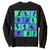 Skiing Sweatshirt for Skiers Wintersport Ski Snowboard TS10 Black Print Your Wear